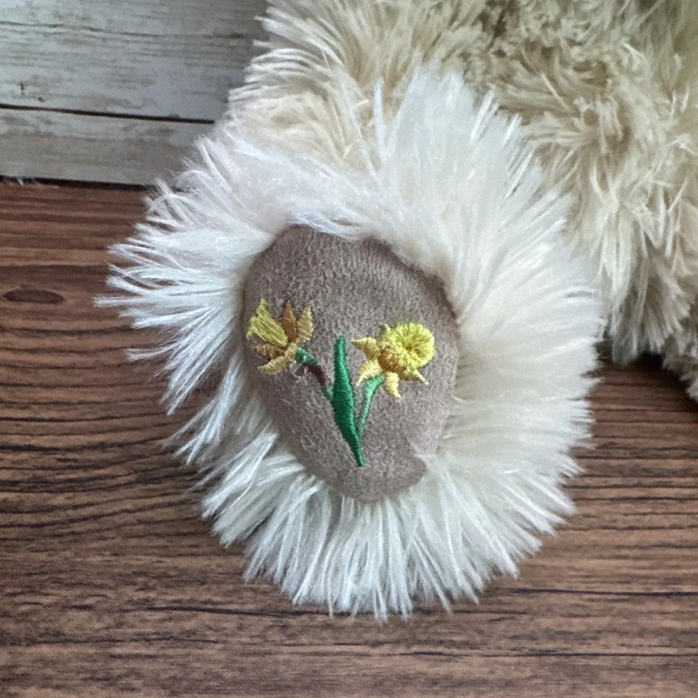 Boyds Bears American Cancer Society Daffodil Days Special Edition Cream Plush